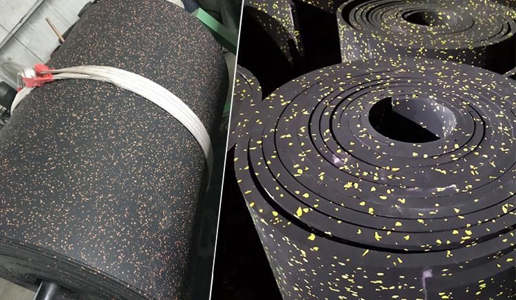 Cheap Rubber Gym Flooring Rolls