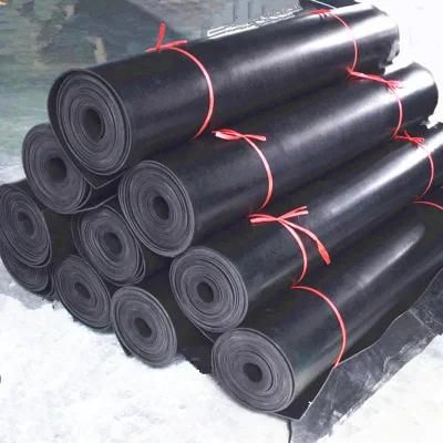 Factory Industrial SBR Rubber Sheets SBR Butadiene-Styrene Latex Red Rubber Matting with Abrasion Resistance