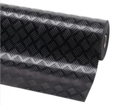Checker Plate Five Bar Anti Slip Vulcanized Rubber Sheet/Mat/Roll