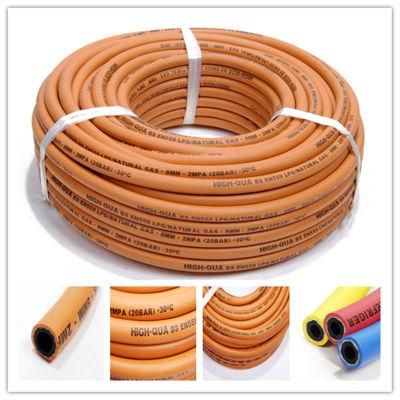 Flexible En559 Standard Rubber LPG Gas Hose with NBR