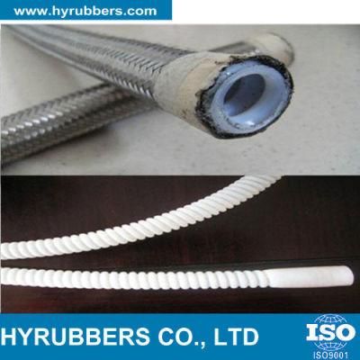 Stainless Steel Braided PTFE Smooth Hoses Transport Oil