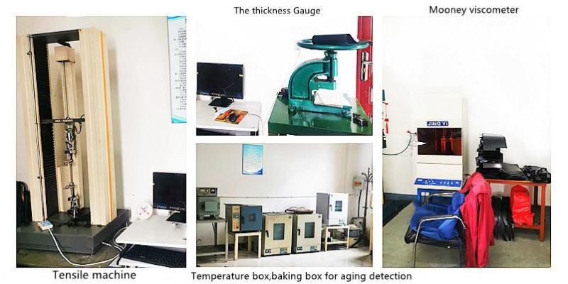 Fire Retardation 1.3-1.7g/cm3 Industrial Neoprene Rubber Sheet Rubber Mat Gaskets
