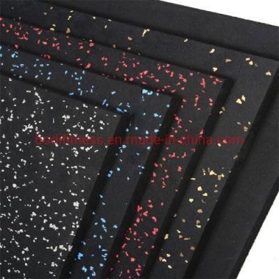 Outdoor Indoor Playground Rubber Tile / Fitness Rubber Mat / Gym Rubber Floor