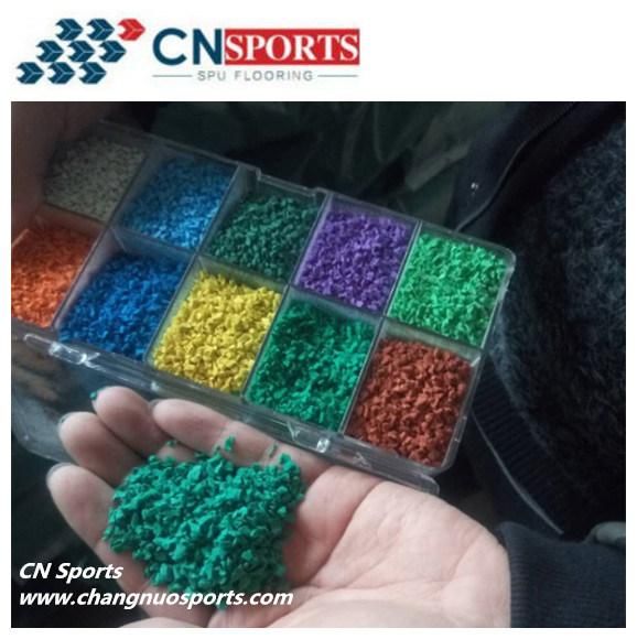 Bright Color EPDM Rubber Granules for Children Playground Flooring