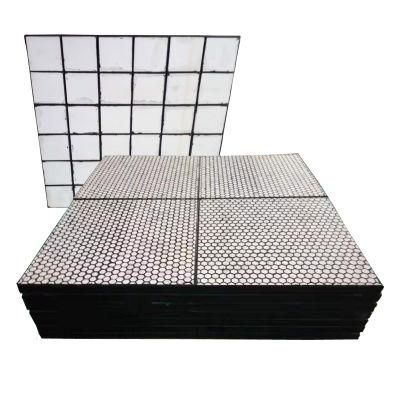 Lining Skirtboard Rubber Ceramic Pad Hex Ceramic Liner Chute Stainless Steel Ceramic Liner