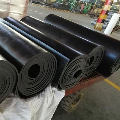 1 Ply Wire Cloth Insertion NBR, EPDM, Cr, SBR Rubber Sheets Rubber Tile Mat with High Stability
