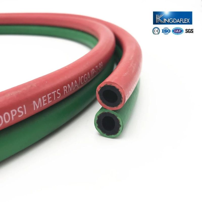 Flexible Oxygen Acetylene Twin Line Welding Auto Rubber Hose/Tube Manufacturer