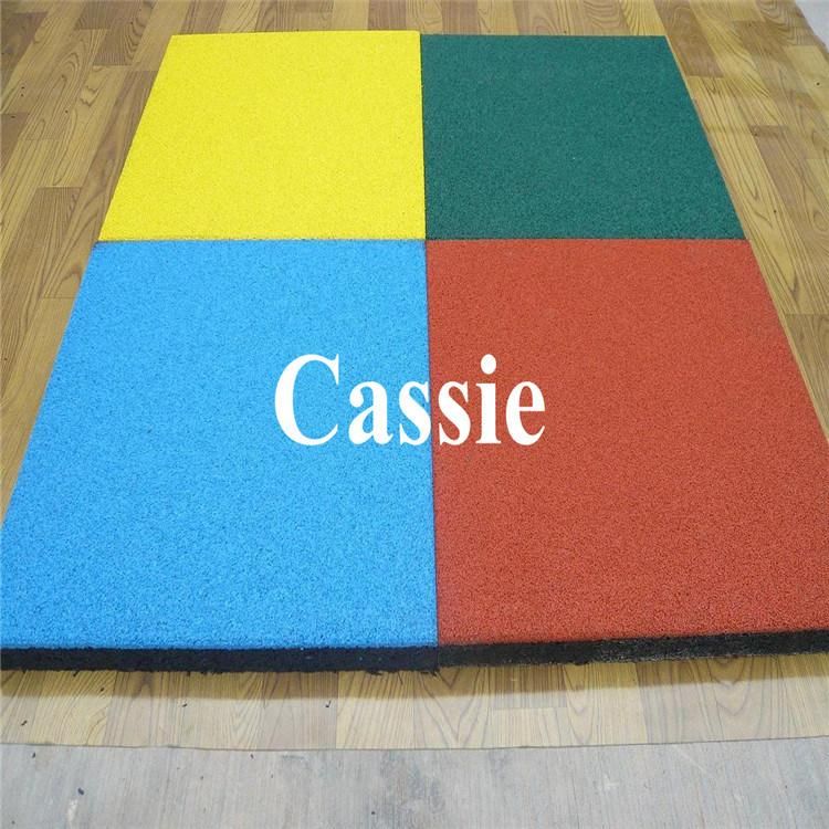 Durable Interlocking Tile Mats Outdoor Waterproof Rubber Flooring