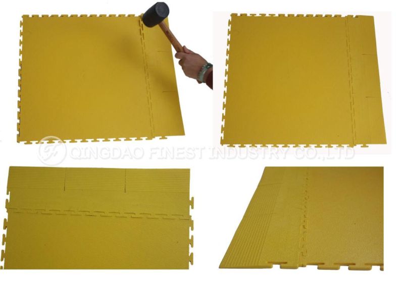 Fireproof Commercial PVC Flooring Tiles, Garage Floor Mat, PVC Garage Flooring Mat