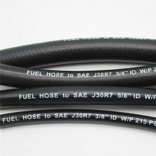 W. P 300psi Black 10mm Fuel Hose Line