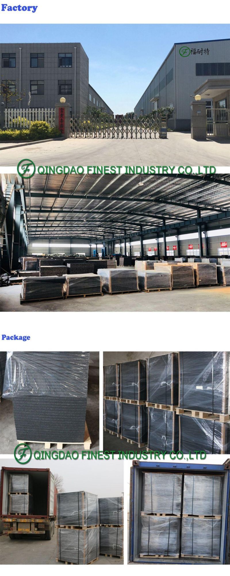 Dog-Bone Paver Flooring Anti-Vibration Shock Absorbent Outdoor Rubber Bricks
