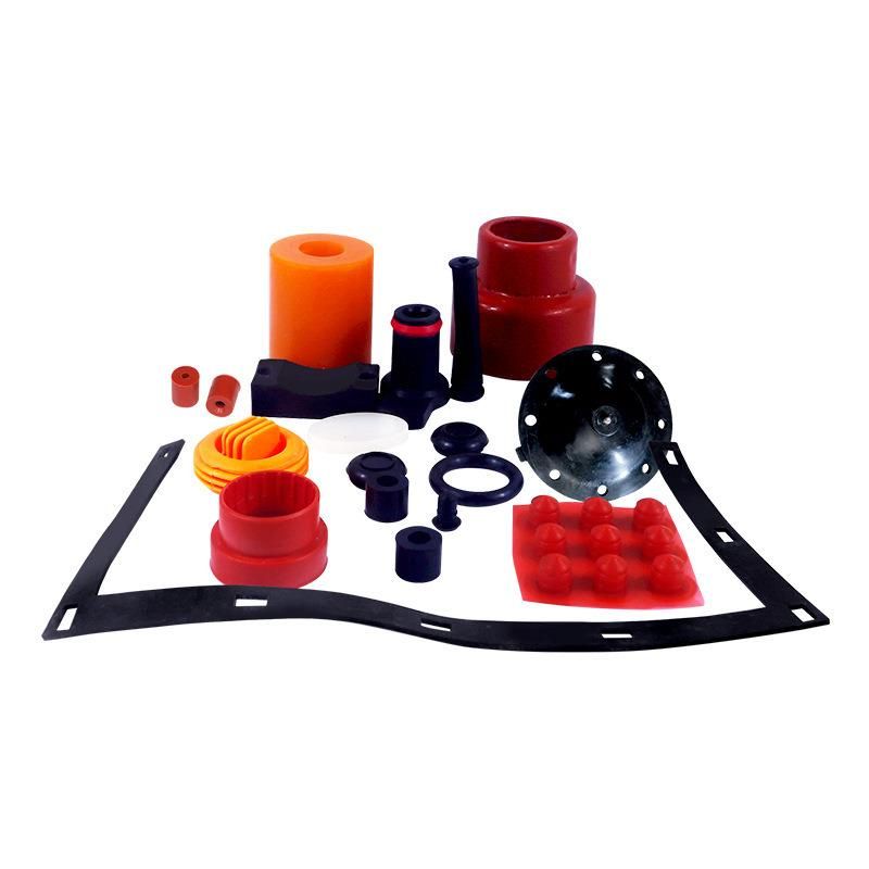 Custom OEM Vulcanized Molded Rubber Product for Automotive, Heavy Equipment