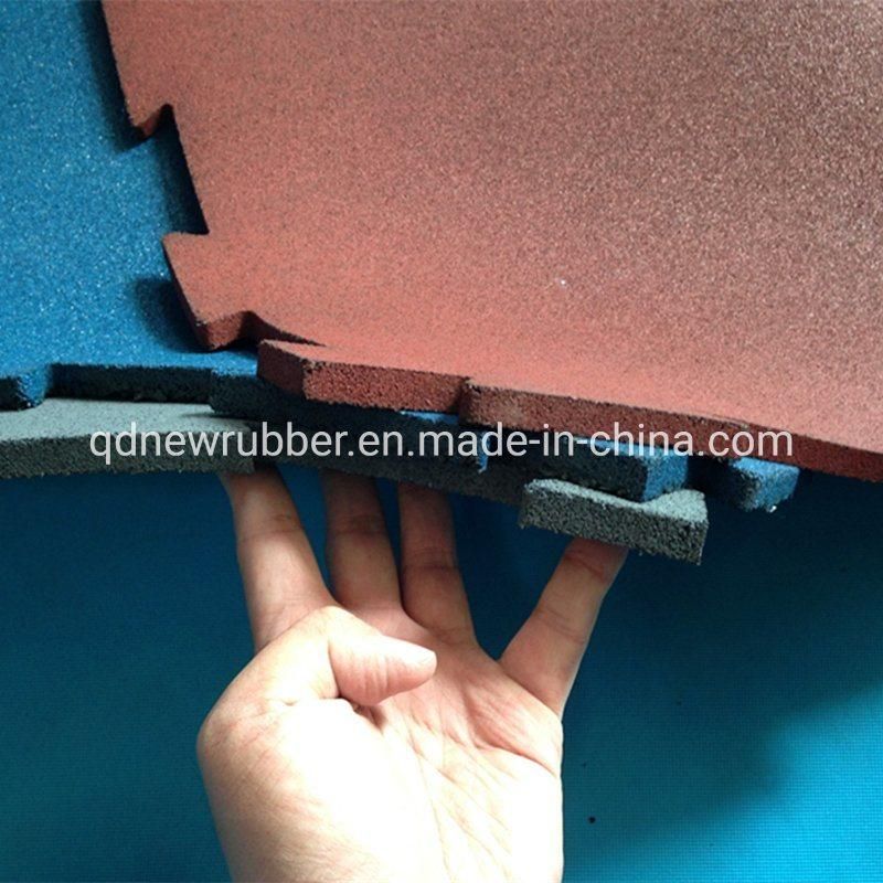 Good Loading Bearing Rubber Garage Floor Interlock Flooring Tiles