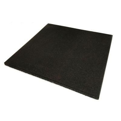 Indoor Fitness Center Rubber Floor Mat, Sound-Proof Gym Floor Mat