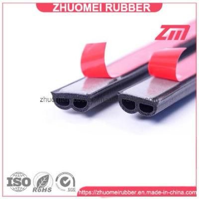 Double D Shape Soundproof Auto Door Rubber Seal