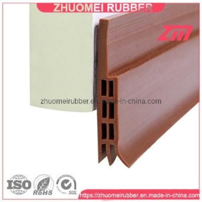 Under Door Silicone Door Sweep Seal Strip