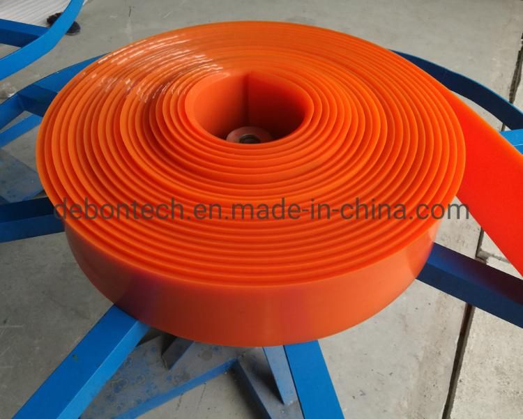 Conveyor Belt Skirting Rubber Systems 70A Durometer Skirt Board Rubber Polyurethane