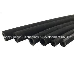 Single Fiber Braid Reinforced Hydraulic Oil Delivery Rubber Hose SAE100 R6