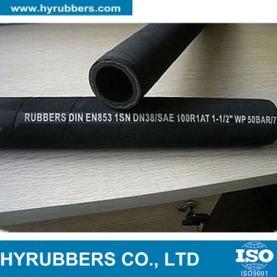 One Steel Hydraulic Hose SAE 100r1at