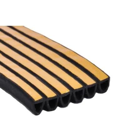 Custom Cable D Shaped Rubber Grommets Edging for Furniture / Electronics