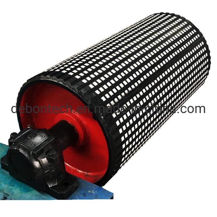 Conveyor Ceramic Rubber Pulley Lagging Diamond Drum Lagging Sheet