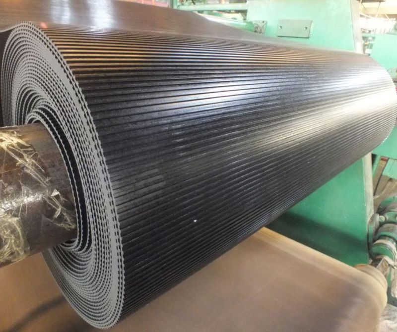 Anti-Slip Fine Ribbed Rubber Sheet Flooring Matting for Workshop