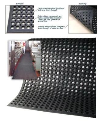 Hotel Rubber Mats, Anti-Slip Kitchen Mats, Workshop Rubber Mat