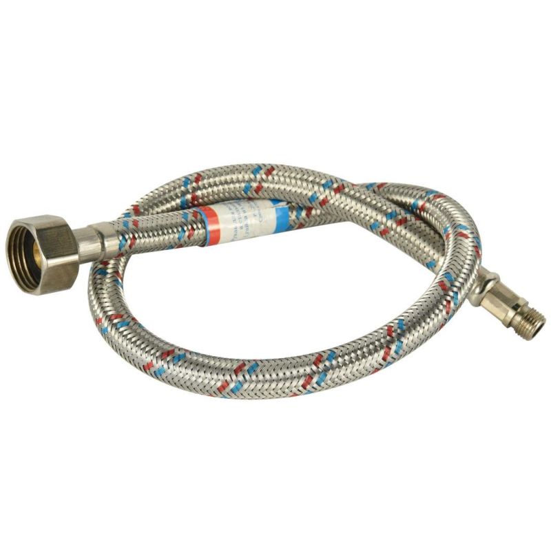 40-200cm Stainless Steel Braided Flexible Hydraulic Water Tube Metal Hose