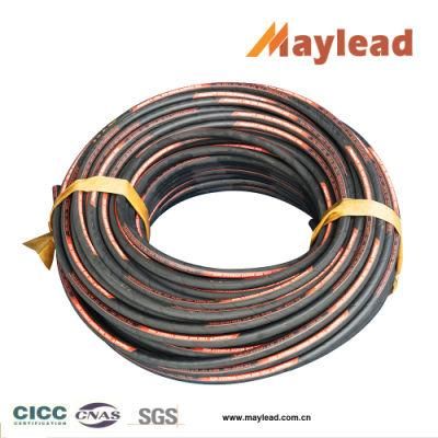3/4&quot; Inch High Pressure Steel Wire Braided Hydraulic Rubber Hose En857 2sc 1902