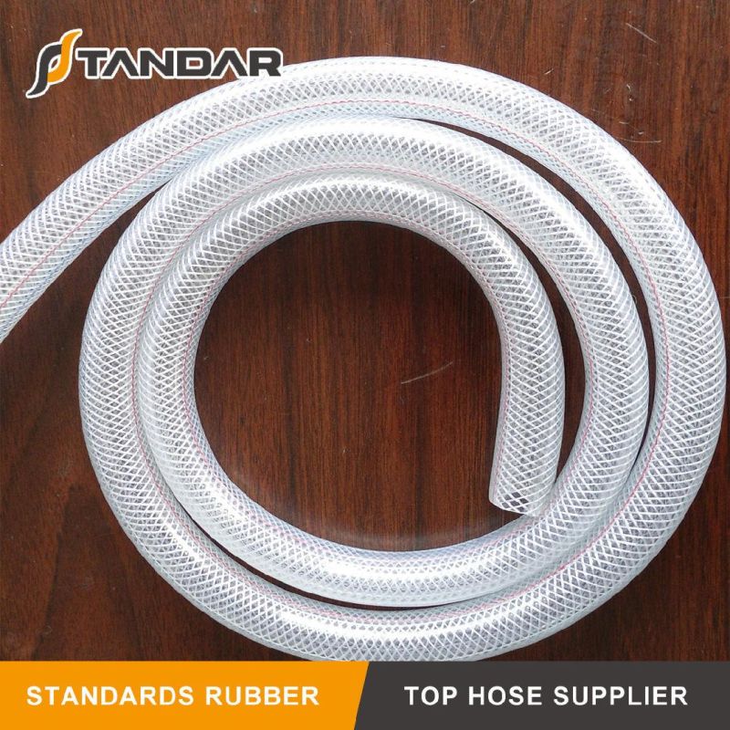 FDA Flexible Fabric Braided Lab Grade Silicone Hose