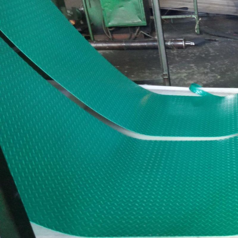 Factory Manufacture Green Non -Slip Diamond Rubber Plate/Matting