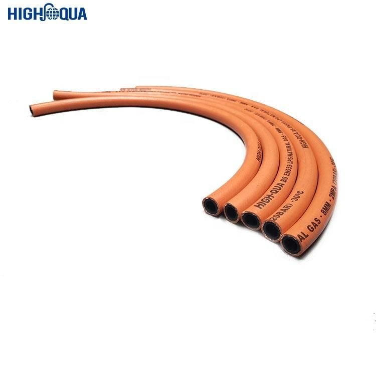 Flexible En559 Standard Medium Pressure Rubber LPG Hose