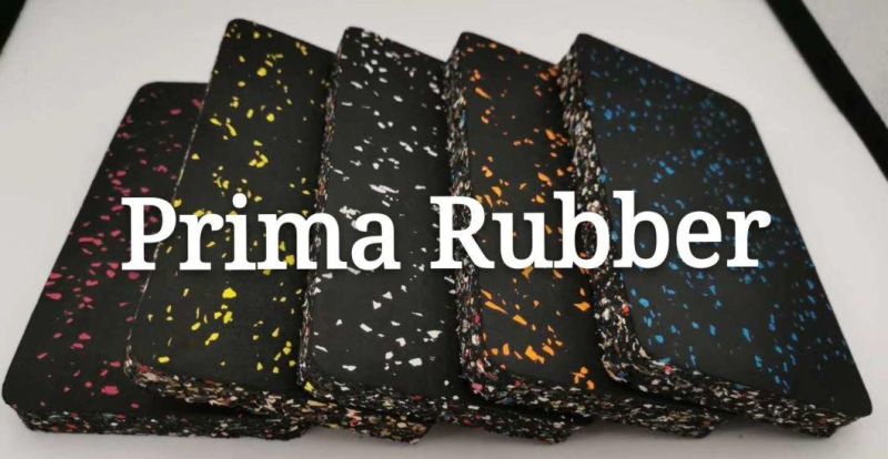Insulation Tile/Gym Floor Mat with High Wear Resistance and Impact Resistance Size 500*500mm 1m*1m