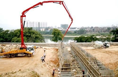 High Abrasion Concrete Pumping 3/4" to 3" High Pressure 12bar Sandblasting Hose