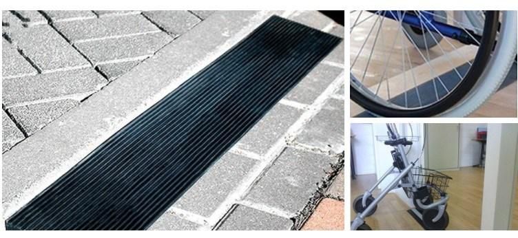 High Quality Rubber Threshold Ramp Outdoor and Indoor Use