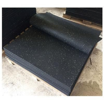 Anti-Slip Safety Sports Gym Rubber Flooring Tile