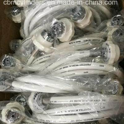 Medical Afnor-Type Oxygen Hoses with Adapters