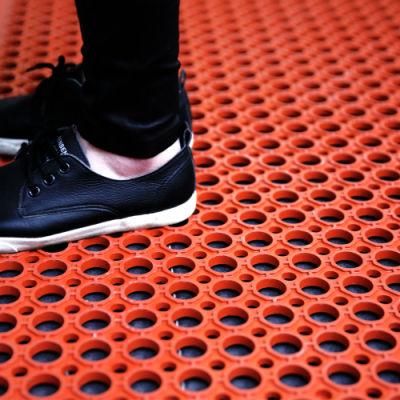 Rubber Interlock Industrial Mat Industrial Flooring Mats Anti Slip Ant Fatigue Kitchen Rubber Floor Mat