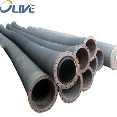 8 Inch 9 Inch 10 Inch Lange Flexible Factory Delivery Discharge Dredging Hose Pipe/Dredging Hose/Dredging Rubber Hose