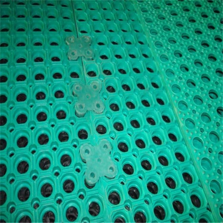 Colorful Antifatigue Industrial Kitchen Anti Slip Anti Fatigue Rubber Mat