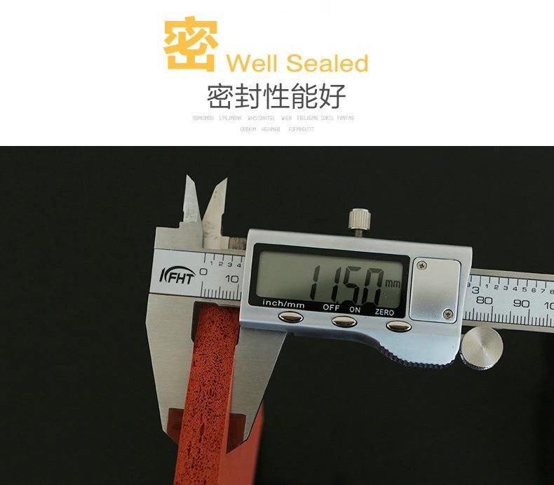 1.5-50mm X 0.5-1.5m X 1-10m Close Cell Silicone Sponge Sheet, Silicone Foam Sheet