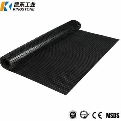 China Wholesale Anti-Fatigue Rubber Mat 10meter Long Black Rubber Roll Mat Ute Mat