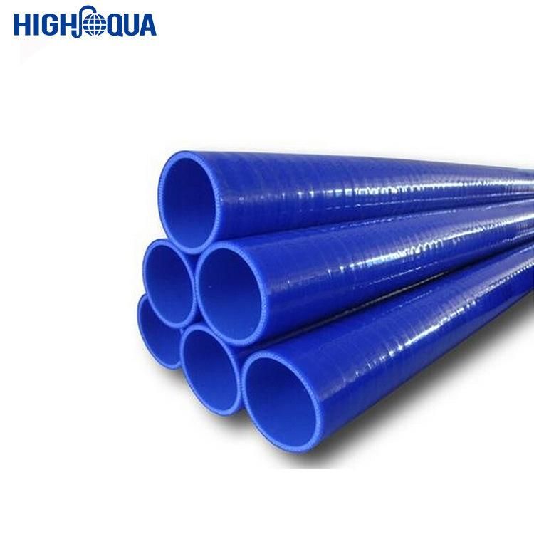 Fiber Braided Silicone Hose for Industrial Food with Pure Extruded Silicone