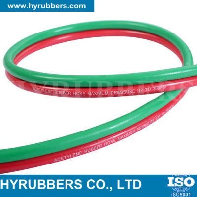 9mm Blue and Red Welding Double Hose