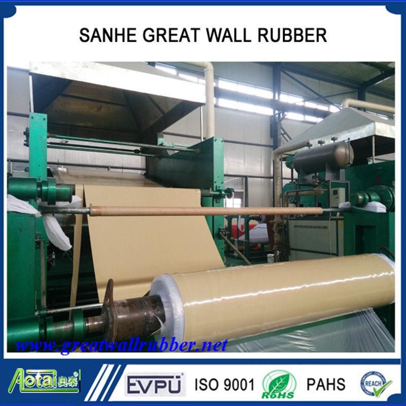 FKM SBR EPDM Nitrile Neoprene Silicone Butyl Anti-Slip Industrial Rubber Sheet
