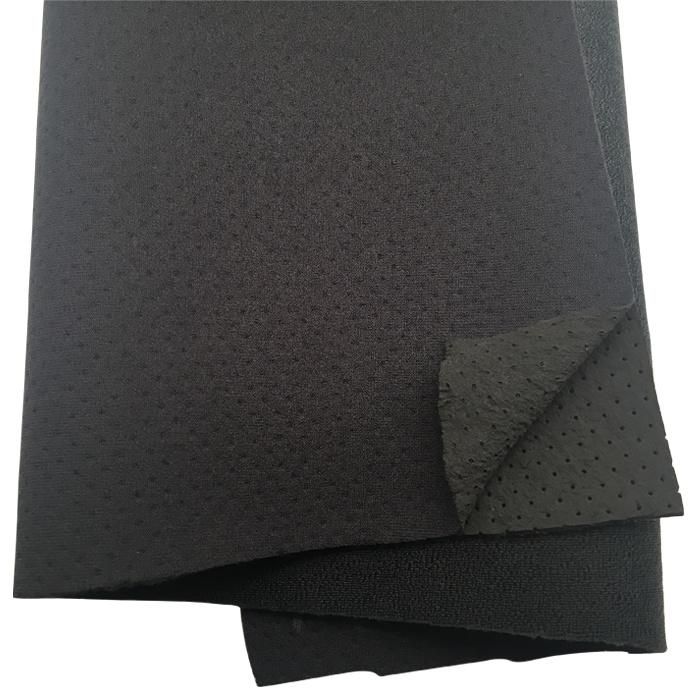 3.5mm Breathable Black Nylon Loop Terry Fabrics Neoprene for Orthopedic