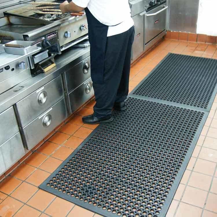 Anti-Fatigue Rubber Mat, Anti-Slip Kitchen Rubber Mat