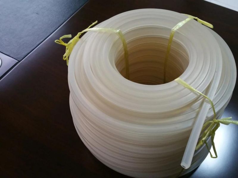 Heat Resistant Silicone Stripe, Silicone Profile, Silicone Extrusion Made with 100% Virgin Food Grade Silicone Material (3A1004)