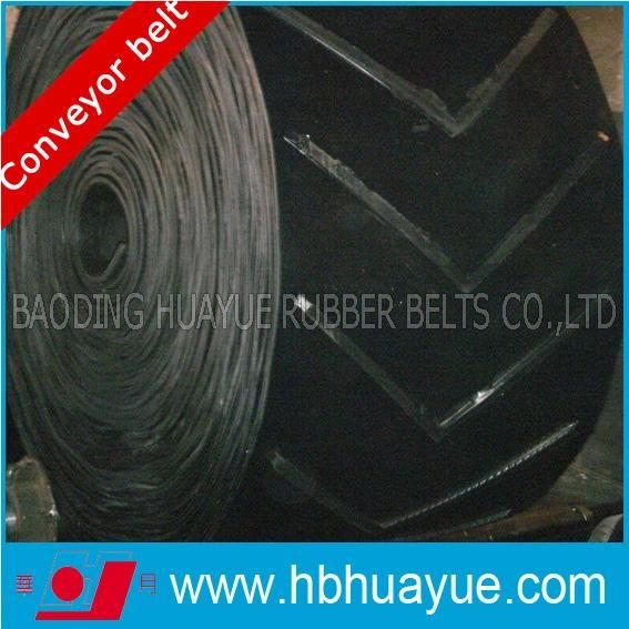 Quality Assured Black Special Pattern Shaped Rubber Conveyor Belt Cc Nn Ep 100-5400n/mm