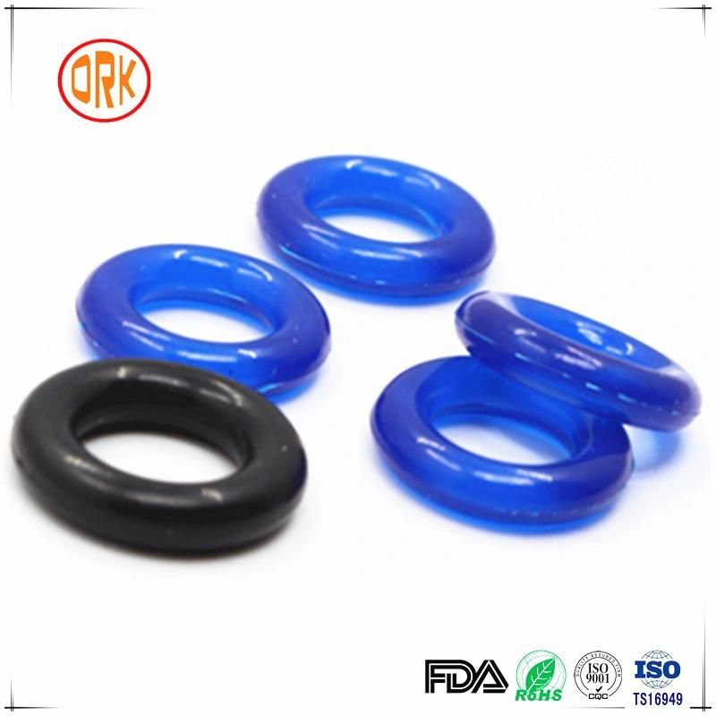 Blue Semitransparent Silicone O Ring Seal